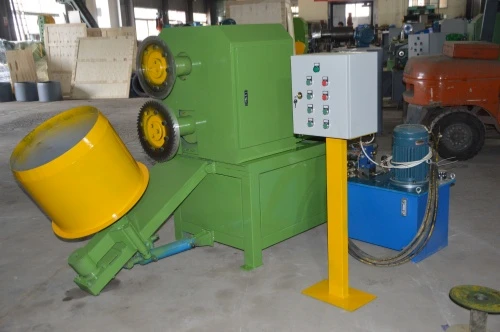 Màquina automàtica de tall de parets laterals de pneumàtics de residus d'alta productivitat