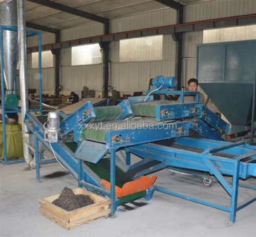 Línia de pols de cautxú de reciclatge de pneumàtics de residus de tipus totalment automàtic
